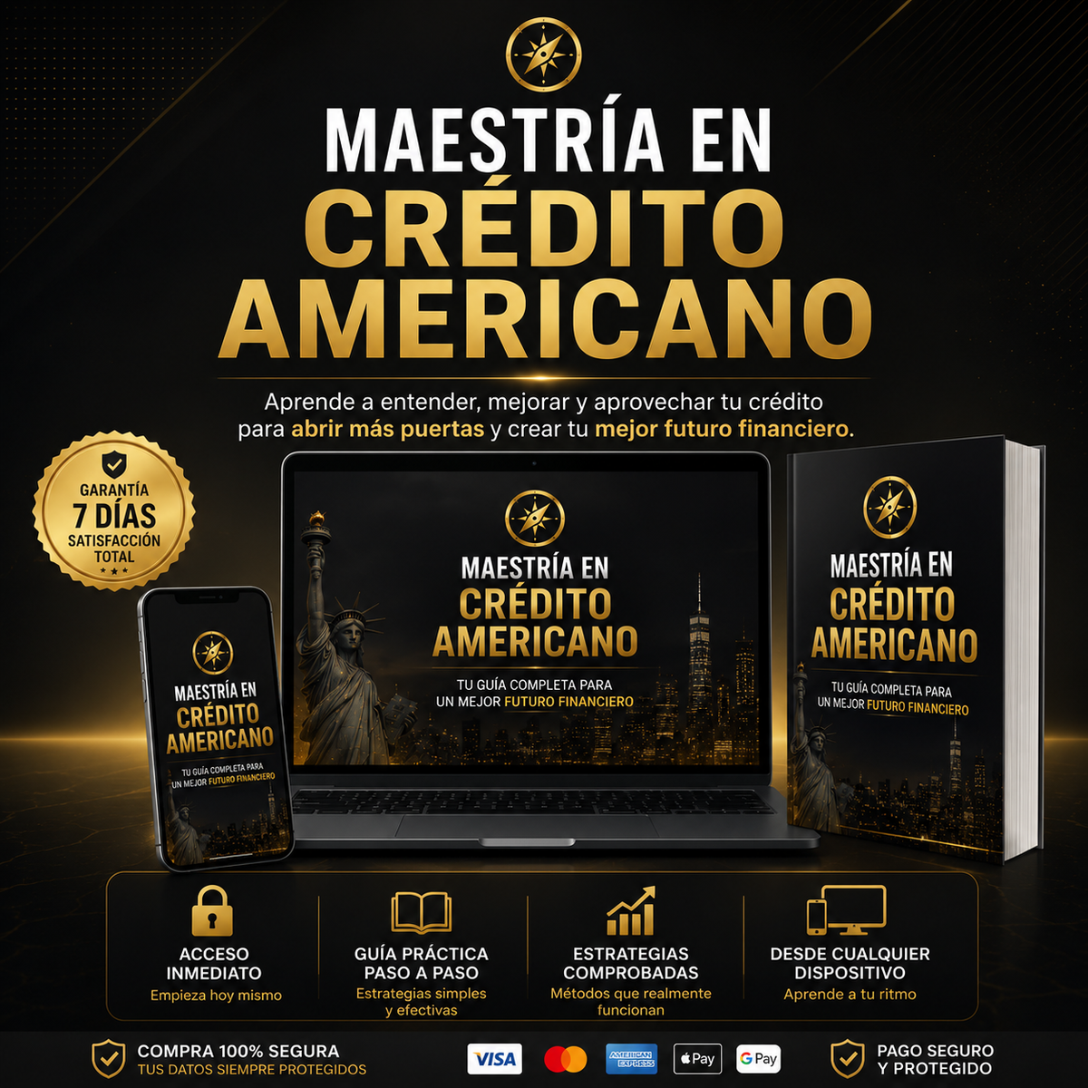 MAESTRÍA EN CRÉDITO AMERICANO + 3 BONOS EXCLUSIVOS